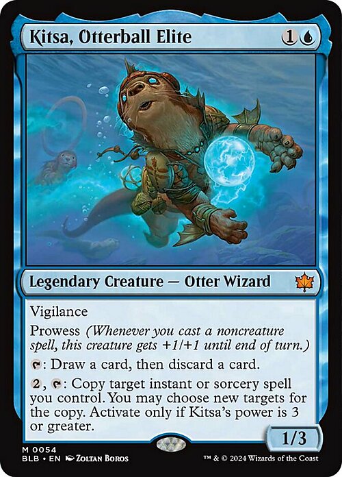 Kitsa, Otterball Elite Card Front