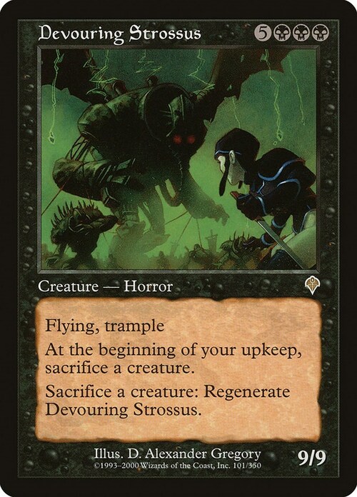 Devouring Strossus Card Front