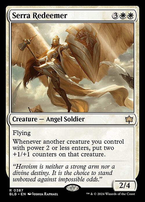 Serra Redeemer Card Front