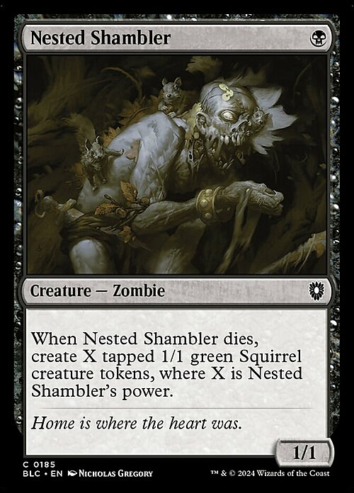 Nested Shambler Card Front