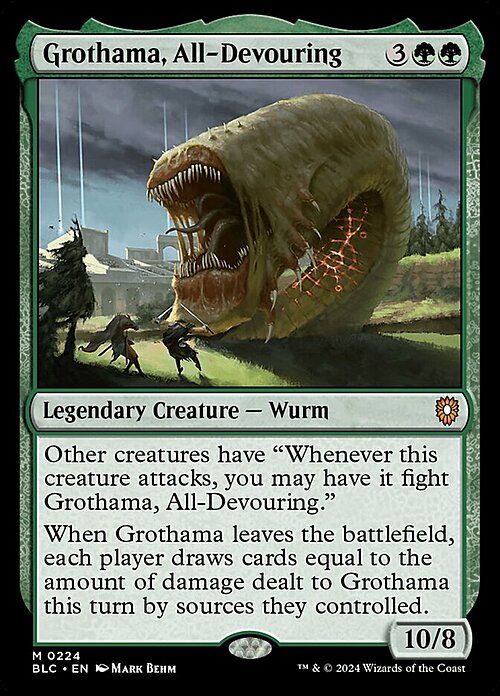 Grothama, All-Devouring Card Front