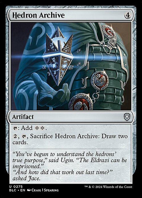 Hedron Archive Card Front