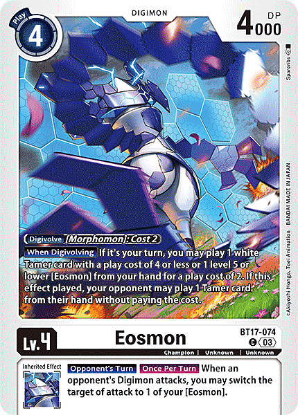 Eosmon Card Front