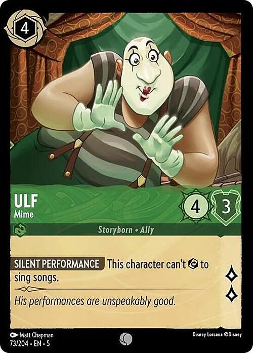 Ulf - Mime Card Front