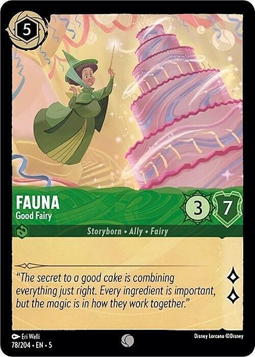 Fauna - Good Fairy Card Front