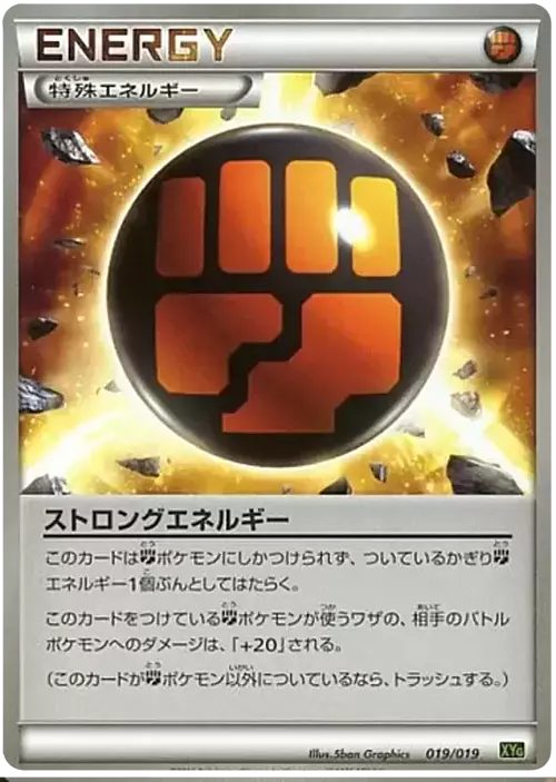 Strong Energy Card Front