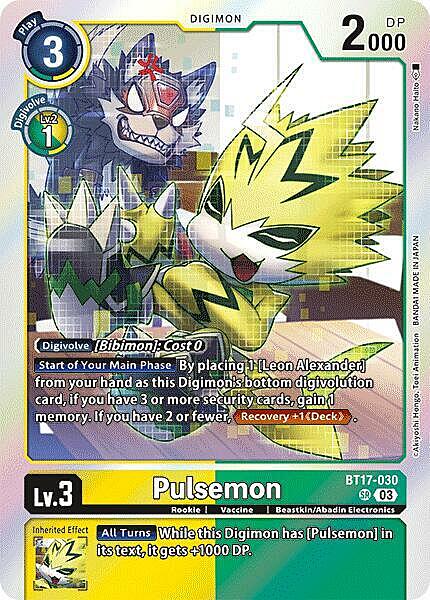 Pulsemon Card Front