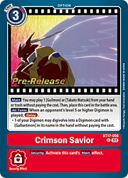 Crimson Savior