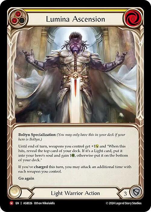 Lumina Ascension Card Front