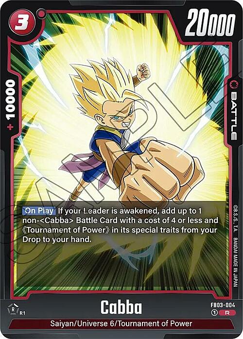 Cabba Card Front