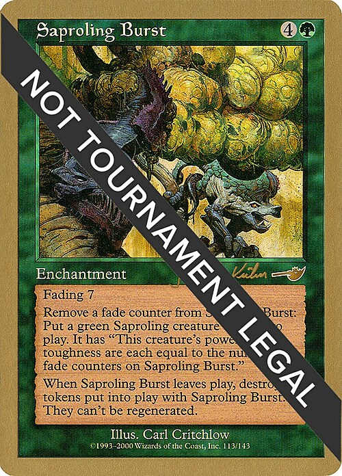 Saproling Burst Card Front