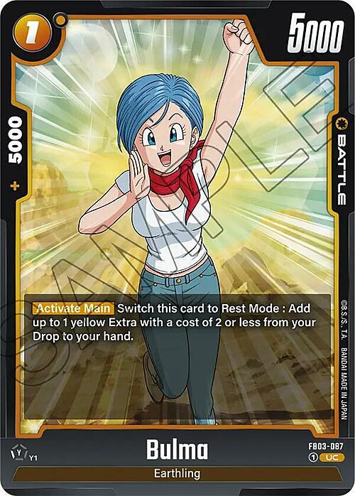 Bulma Card Front