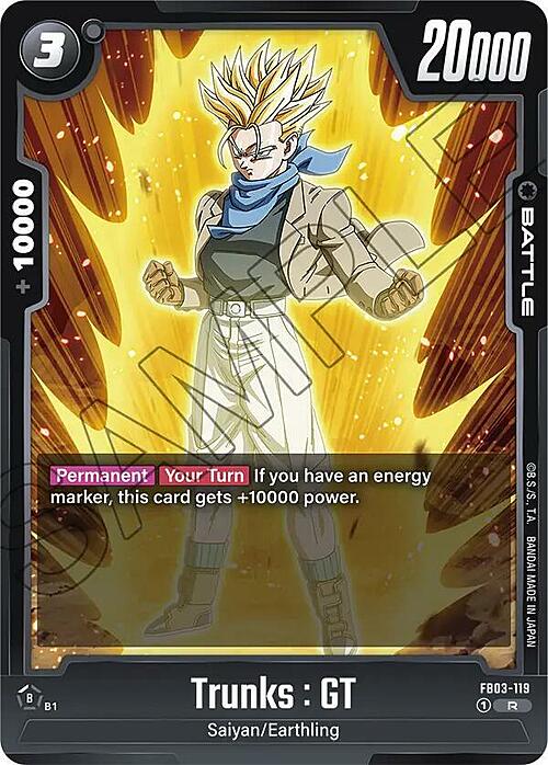 Trunks : GT Card Front