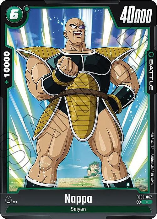 Nappa Card Front