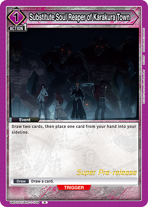 Substitute Soul Reaper of Karakura Town Card Front