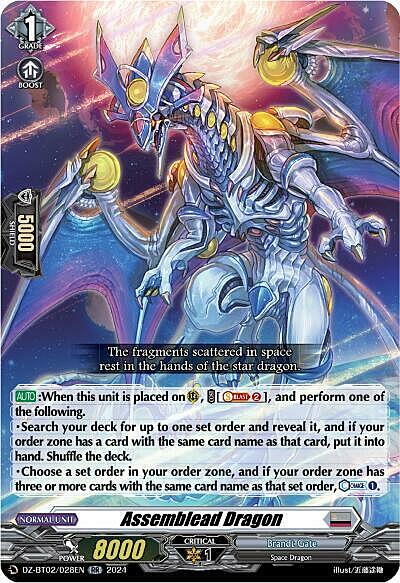 Assemblead Dragon Card Front