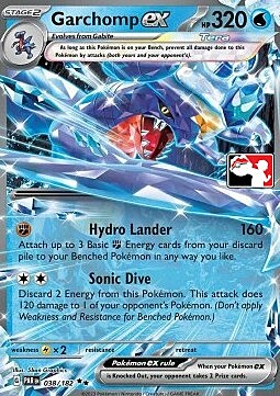 Garchomp ex Card Front