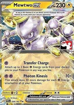 Mewtwo ex Card Front