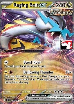 Raging Bolt ex Card Front