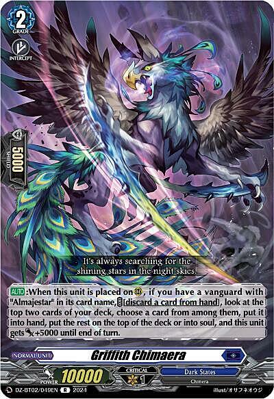 Griffith Chimaera Card Front