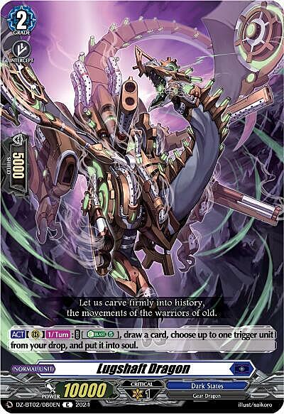 Lugshaft Dragon Card Front