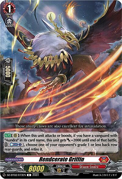 Rendcerate Griffin Card Front