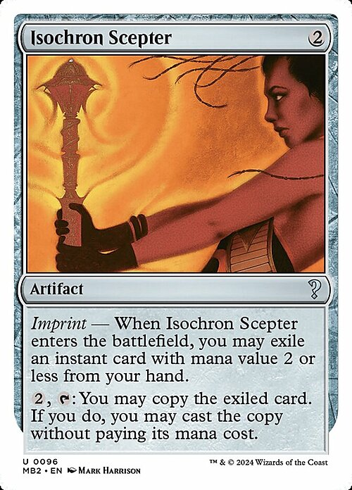 Isochron Scepter Card Front