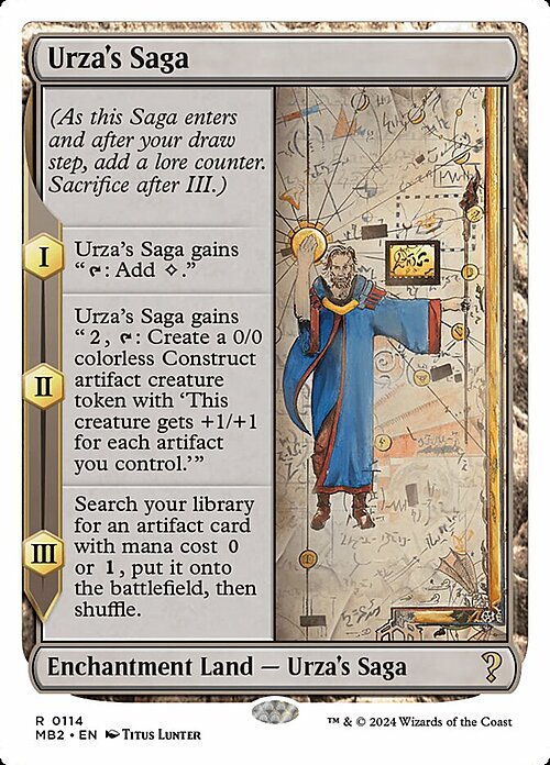 Urza's Saga Card Front