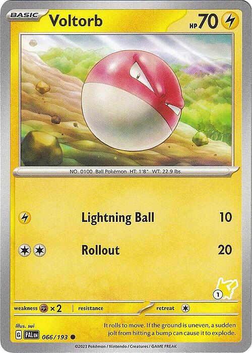 Voltorb Card Front