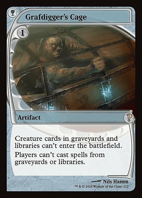 Grafdigger's Cage Card Front