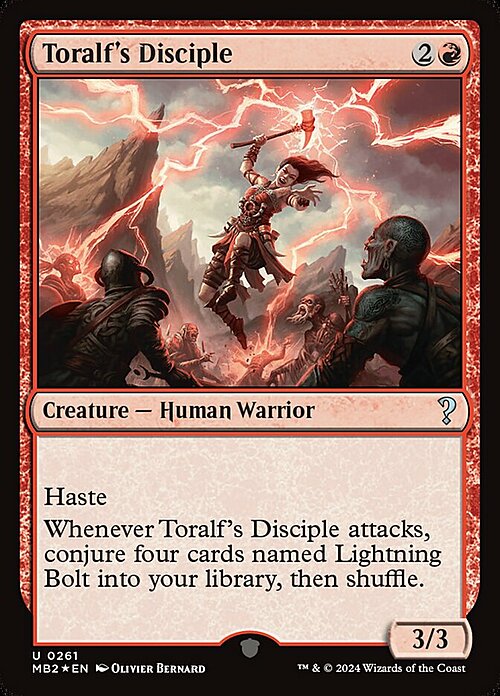 Toralf's Disciple Card Front