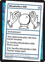 Wisedrafter's Will