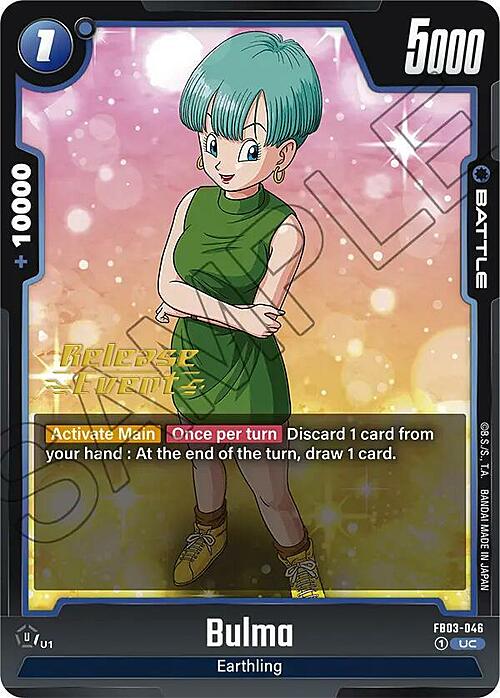 Bulma Card Front