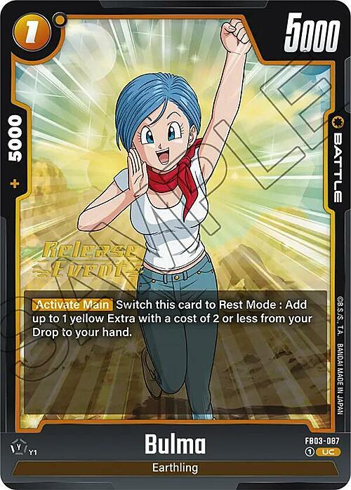 Bulma Card Front