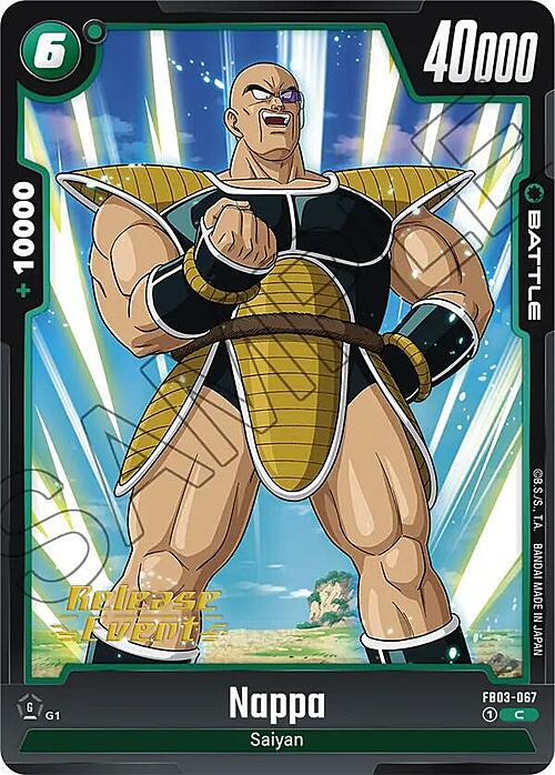 Nappa Card Front