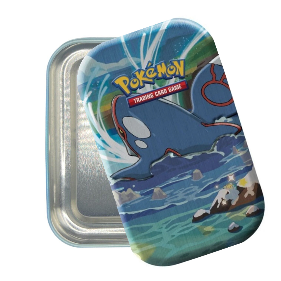 Tin Destinos Brillantes Mini Tins: Kyogre vacia