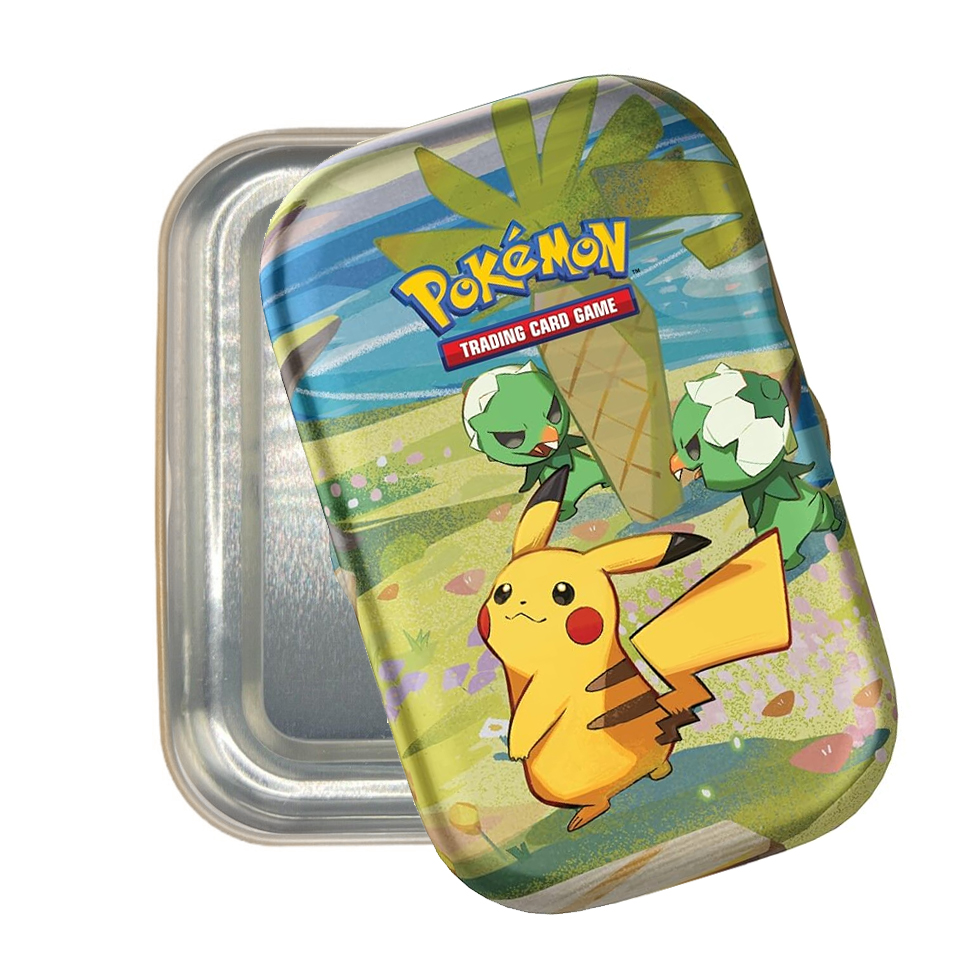 Lata Paldea Friends Mini Tins: Pikachu vacia