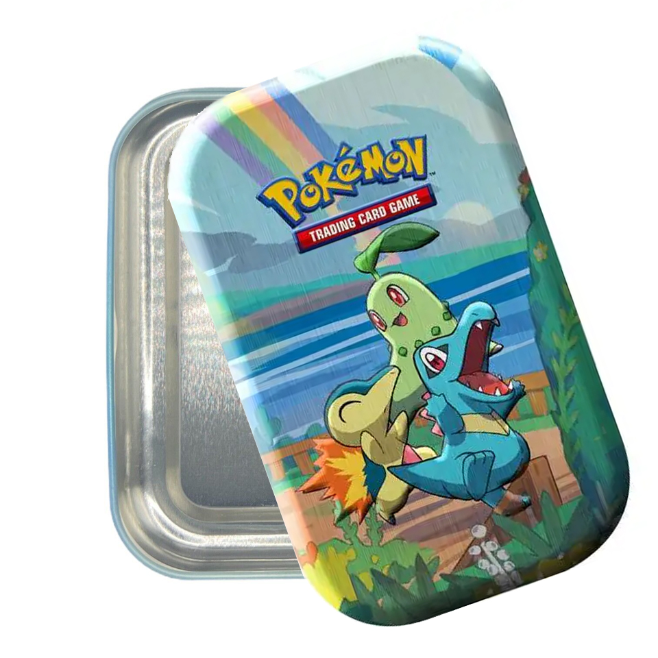 Gran Festa Mini Tins: Johto Starters Tin vuota