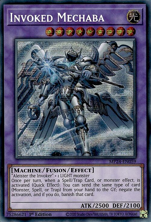 Invoked Mechaba Card Front