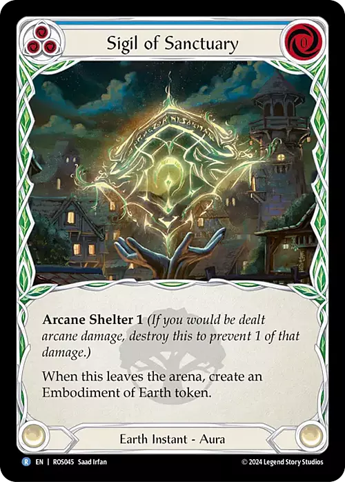 Sigil of Sanctuary Card Front