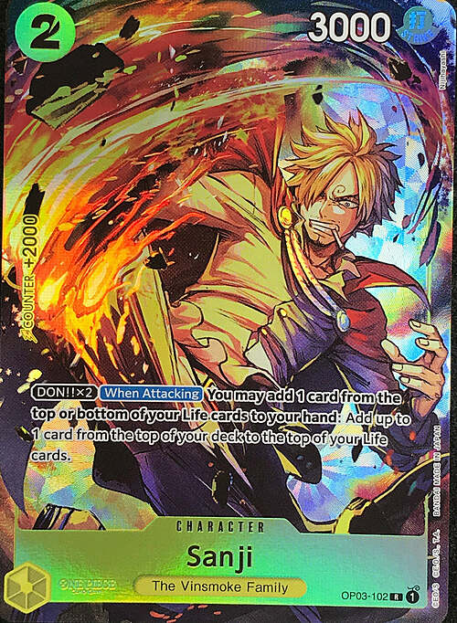 Sanji Card Front