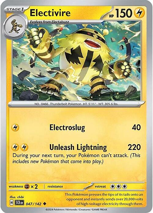 Electivire Card Front