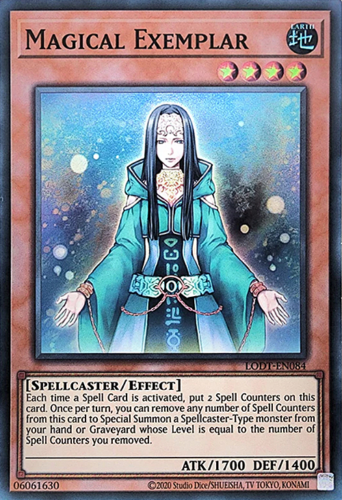 Magical Exemplar Card Front