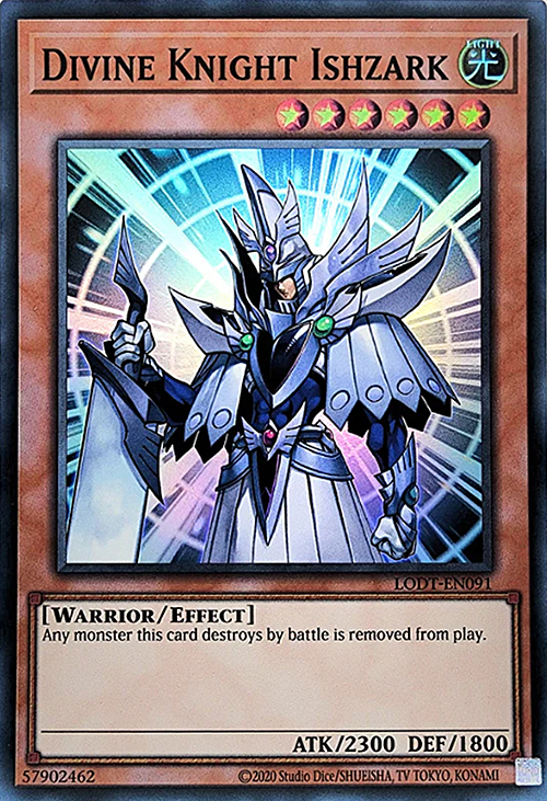 Divine Knight Ishzark Card Front