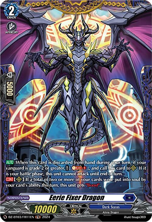 Eerie Fixer Dragon Card Front