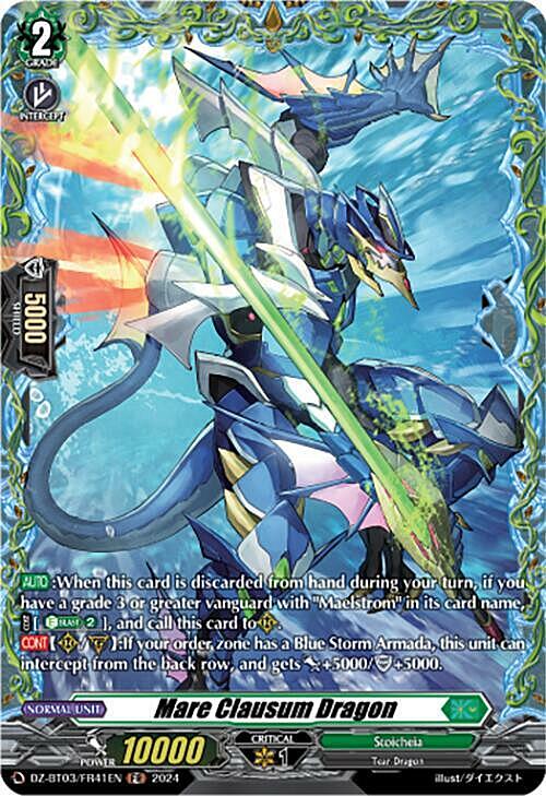 Mare Clausum Dragon Card Front