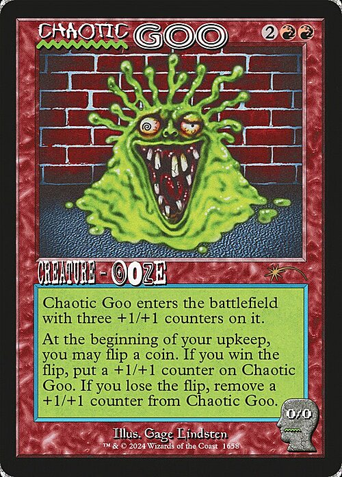 Chaotic Goo Card Front