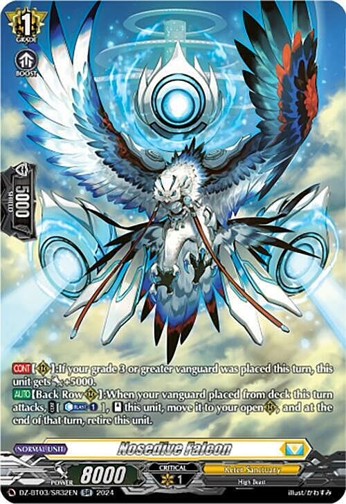 Nosedive Falcon Card Front