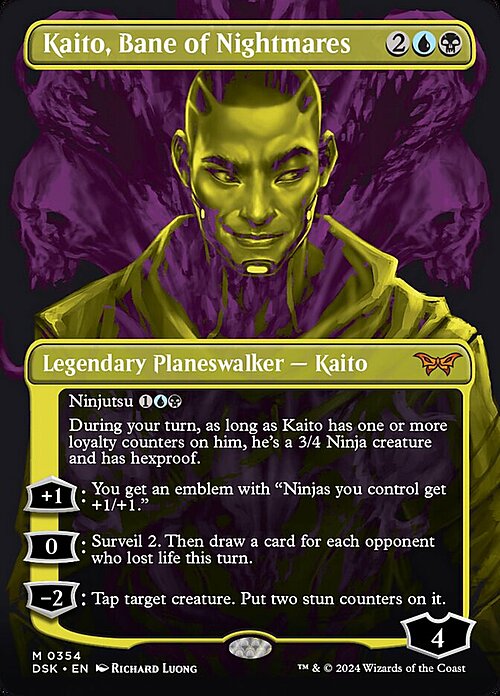 Kaito, Bane of Nightmares Card Front