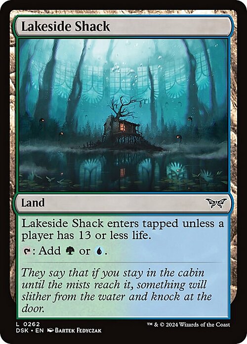 Lakeside Shack Card Front